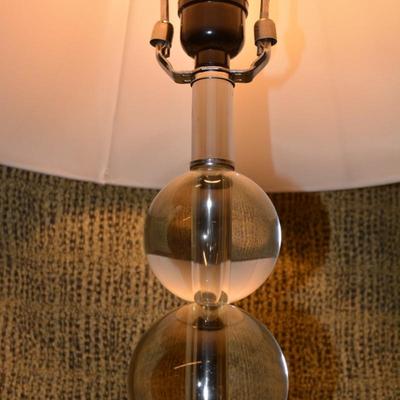 MOD Glass Sphere Lamp with 3 Wat Switch 27"x16"