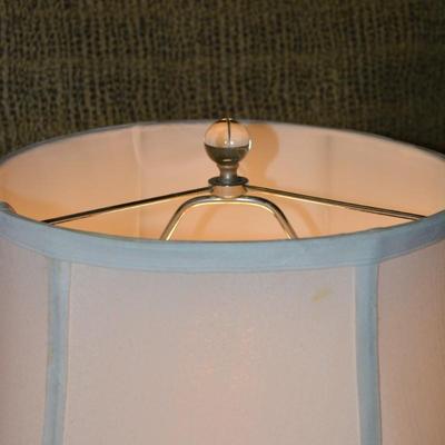 MOD Glass Sphere Lamp with 3 Wat Switch 27"x16"