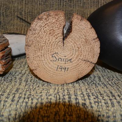 Lot of Vintage Carved Wooden Water Fowl