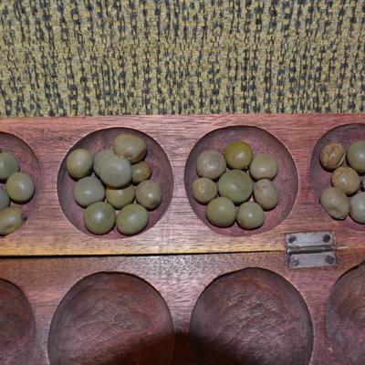 Vintage African OWARE Game 16â€x3â€x2â€