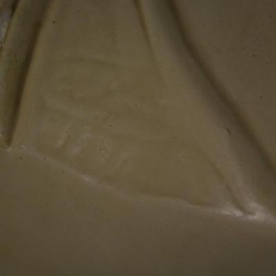 Vintage MARWAL 15â€ Madona &amp; Child Chalkware Bust 15.5â€