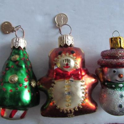 Nice Lot of Miniature Glass Christmas Ornaments
