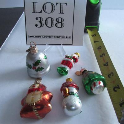 Nice Lot of Miniature Glass Christmas Ornaments