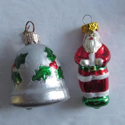 Nice Lot of Miniature Glass Christmas Ornaments