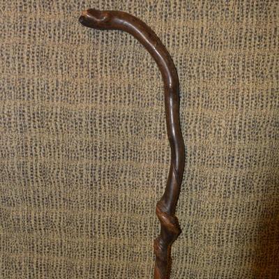 Awesome Vintage 36â€ Walking Stick/Shillelagh