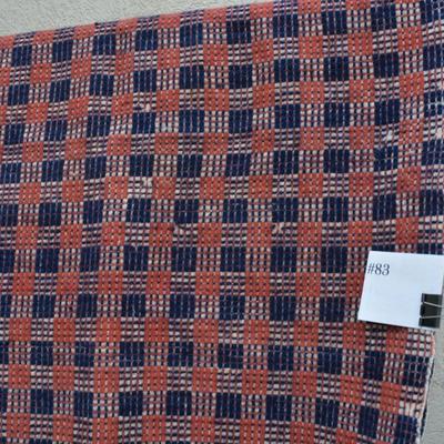 Vintage Hand Stitched Wool Coverlet 68"x96"