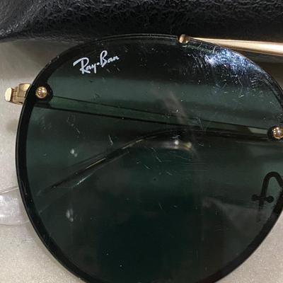 RayBan Luxottica sunglasses and case