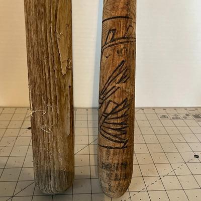 Vintage Wood Baseball Bats