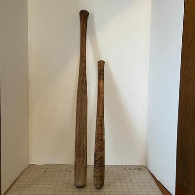 Vintage Wood Baseball Bats