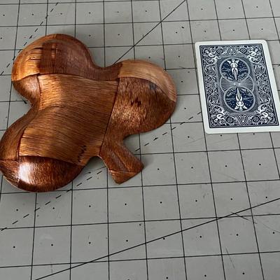 Wood Tray and Wood Clover