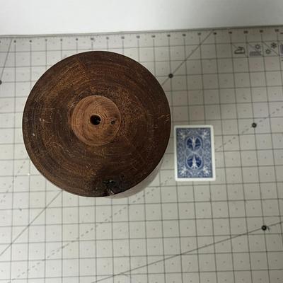 Wood Vase