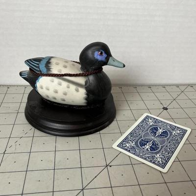 Jasco Wooden Duck with Platform