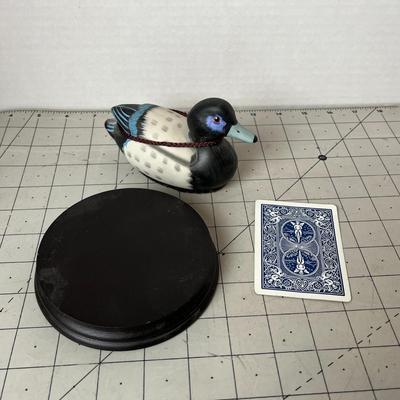 Jasco Wooden Duck with Platform