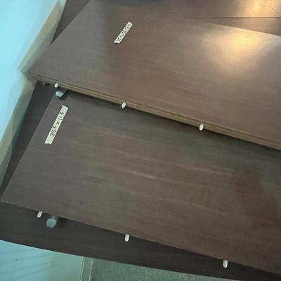 Retro Kitchen Table with 2 Leaves