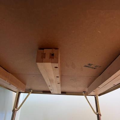 Retro Kitchen Table with 2 Leaves