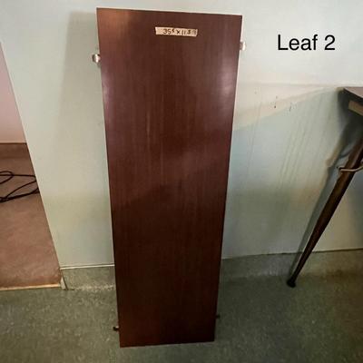 Retro Kitchen Table with 2 Leaves
