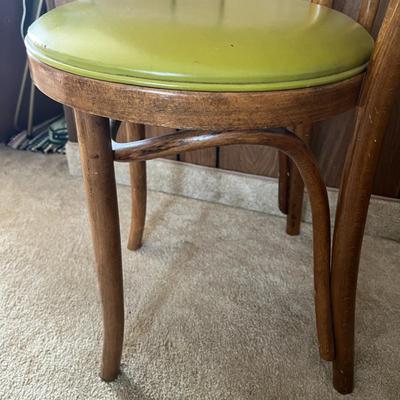 Vintage Thonet Bentwood Cafe Bistro Dining Chairs - Set of 6
