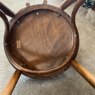 Vintage Thonet Bentwood Cafe Bistro Dining Chairs - Set of 6