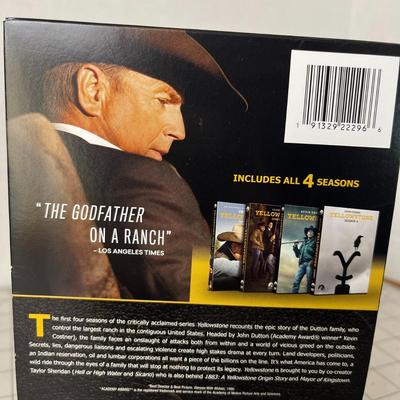 Yellowstone: Season 1-4 DVD