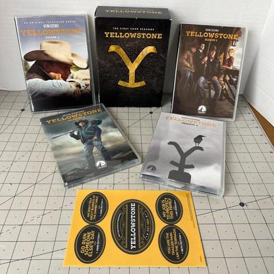 Yellowstone: Season 1-4 DVD