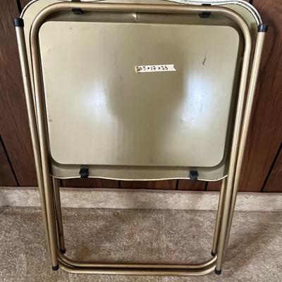 Vintage Foldable Trays (2)