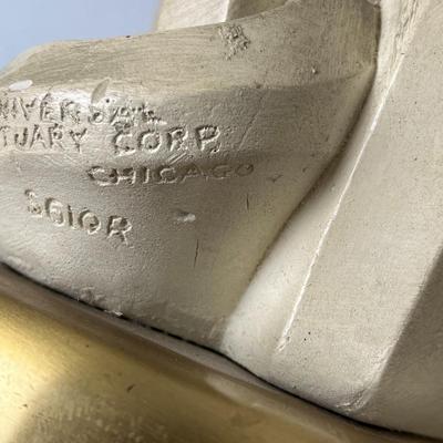 Vintage 1950 Cat Statue - Large - Univer Statuary Corp