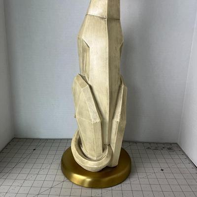 Vintage 1950 Cat Statue - Large - Univer Statuary Corp