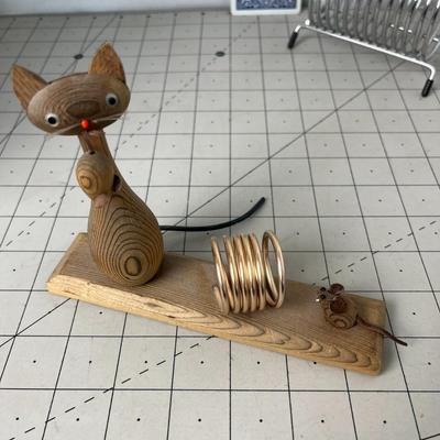Vintage Spiral Letter Holders