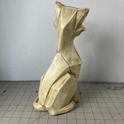 Vintage 1950 Cat Statue - Small