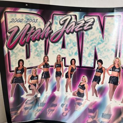 2002-2003 Utah Jazz Dancer Poster