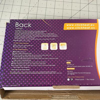 ClickHeat Reusable Heating Pad