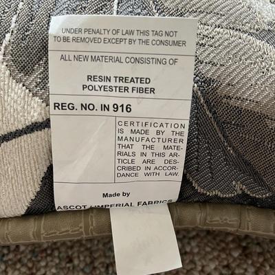 Palm Leaf Throw Pillow