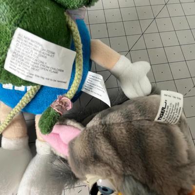 M&M, Furby, and Frog