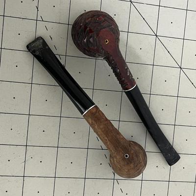 Vintage Pipes with Case and Cleaners