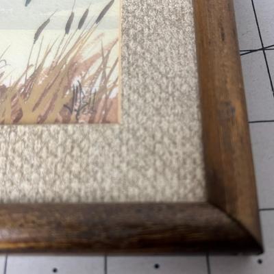 Framed Geese Print