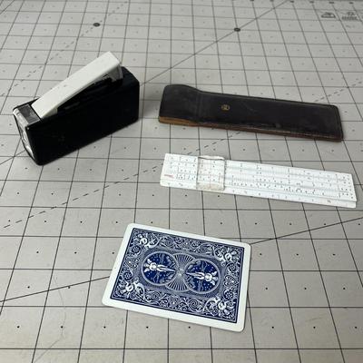 Vintage Schiansky Dynamo 550 & Slide Ruler