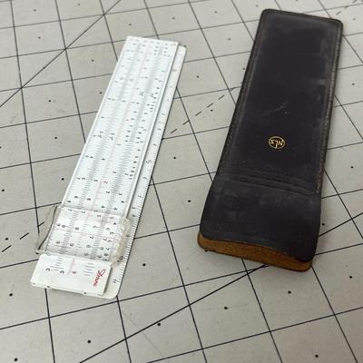 Vintage Schiansky Dynamo 550 & Slide Ruler
