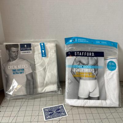 Stafford Crew Necks and Boxer Briefs