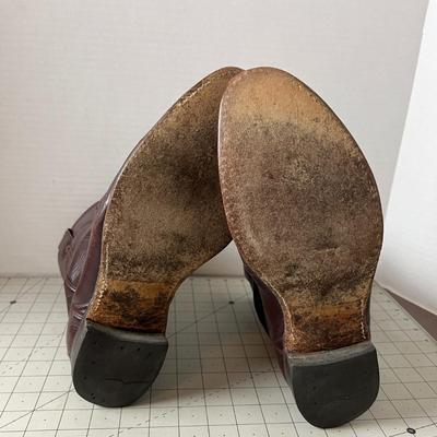 Vintage Justin Cowboy Boots - Size 9.5