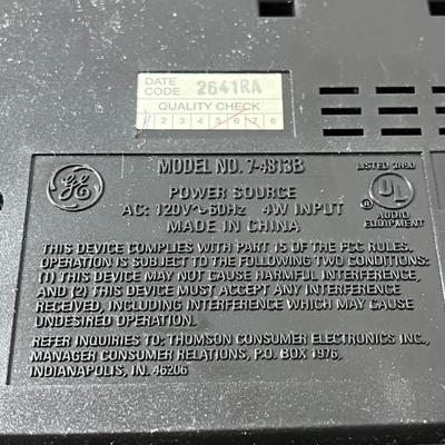 GE Alarm Clock