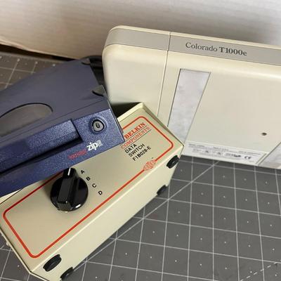 I.T. Bundle: Colorado T1000e, Belkin Components Data Switch, Zip Drive
