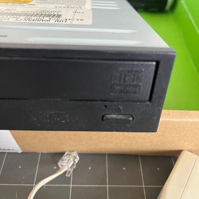 I.T. Bundle: CenturyLink Modem, Samsung CD/DVD Drive, DDR, and Cords