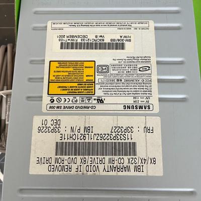 I.T. Bundle: CenturyLink Modem, Samsung CD/DVD Drive, DDR, and Cords