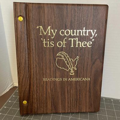 My Country 'tis of Thee Readings in Americana