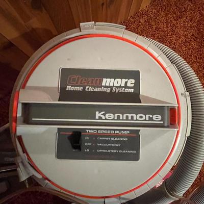 Vintage Kenmore CleanMore Home Cleaning System - Vacuum & Carpet Cleaner