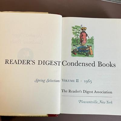 Spring 1965 Reader's Digest Condensed Books