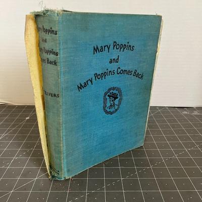 1943 Mary Poppins & Mary Poppins Comes Back by PL Travers