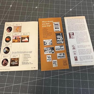 Vintage Dog Brochures