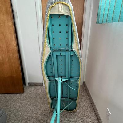 Vintage Teal Ironing Board
