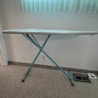 Vintage Teal Ironing Board